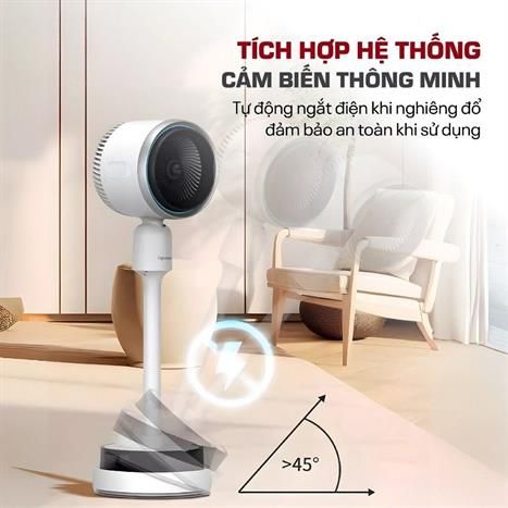 Quạt Điều Hòa 4 mùa Fujihome AC707, Làm Mát, Phun Sương, Sưởi Ấm, lọc không khí