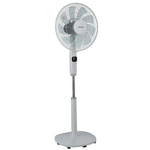 Quạt cây Toshiba F-LSD10(H)VN, F-LSD10(W)VN, Điều khiển từ xa, gió mạnh 40cm, chính hãng giá giẻ