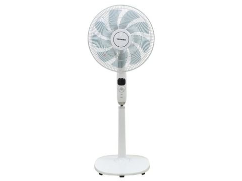 Quạt cây Toshiba F-LSD10(H)VN, F-LSD10(W)VN, Điều khiển từ xa, gió mạnh 40cm, chính hãng giá giẻ