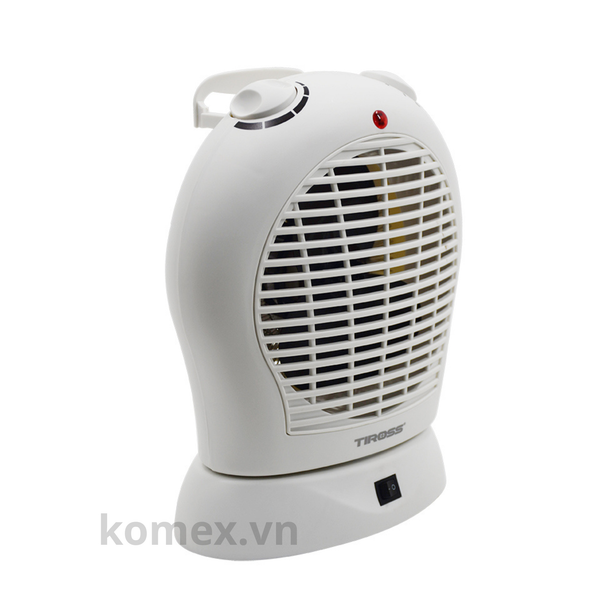Quạt sưởi mini Tiross hai chiều TS944 Công Suất 2000W Làm Nóng Tức Thì Nhỏ Gọn An Toàn