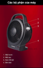 Quạt sưởi 2 chiều Tiross TS9441 - Công suất 2200W, Tự ngắt khi đổ