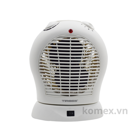 Quạt sưởi mini Tiross hai chiều TS944 Công Suất 2000W Làm Nóng Tức Thì Nhỏ Gọn An Toàn