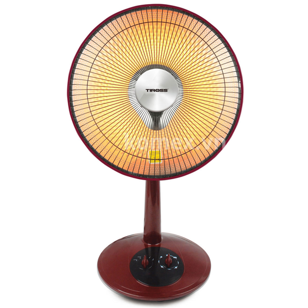 Quạt sưởi halogen Tiross TS929 Công suất 1000W, Sưởi Ấm Tức Thì, Hẹn Giờ, An Toàn Cho Gia Đình