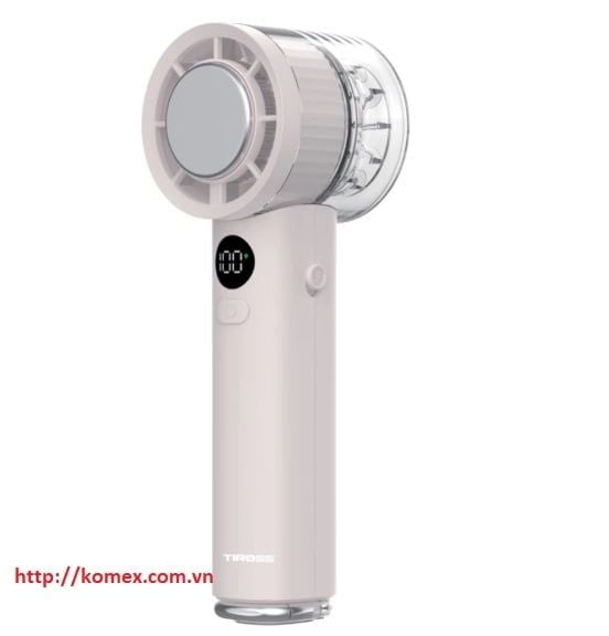 Quạt Mini tích điện cầm tay sạc USB Tiross TS3428