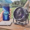 Quạt Tuần Hoàn Không Khí tích điện di động để bàn Tiross TS2285