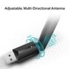 USB Adapter WiFi TP-Link Archer T2U Plus AC600, Tăng cường khả năng thu và phát tín hiệu WiFi