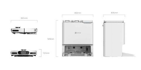 Robot hút bụi lau nhà EZVIZ RS20 Pro – Tự giặt sấy giẻ, đổ rác và cấp nước tự động