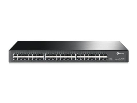 Switch TP-Link TL-SG1048, giao thức IEEE 802.3, 48 cổng RJ45, chuẩn Rack 19 in