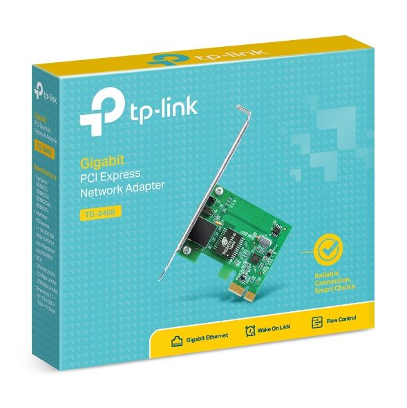 Card mạng LAN PCIe Gigabit TP-Link TG-3468 Tính năng Wake-on-LAN Bật máy tính từ xa qua mạng