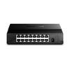 Switch chia tín hiệu để bàn TP-Link TL-SF1016D 16 Cổng 10/100Mbps, tự động nhận diện tốc độ kết nối của từng thiết bị mạng