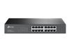 Switch Gigabit 16 Cổng TP-Link TL-SG1016D Vỏ Thép, Hỗ trợ Jumbo Frame 10KB Cải thiện truyền tải file dung lượng lớn