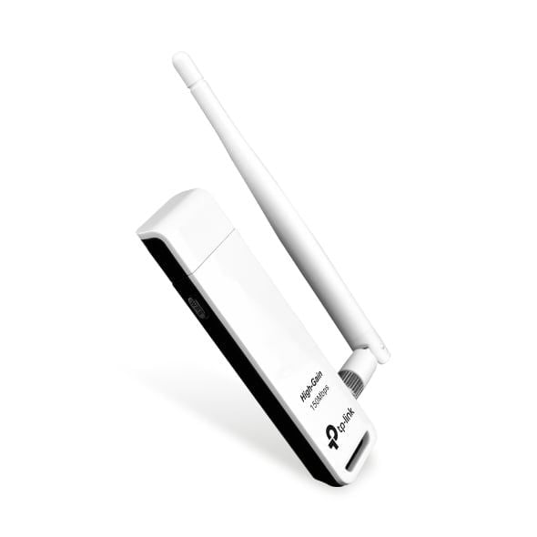 USB Adapter Wi-Fi 150Mbps TP-Link TL-WN722N Chuẩn N, Hỗ trợ nút WPS (QSS) thiết lập bảo mật nhanh