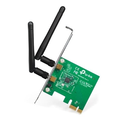 Card mạng PCIe Wi-Fi TP-Link TL-WN881ND 300Mbps chuẩn N Giảm xung đột sóng Wi-Fi