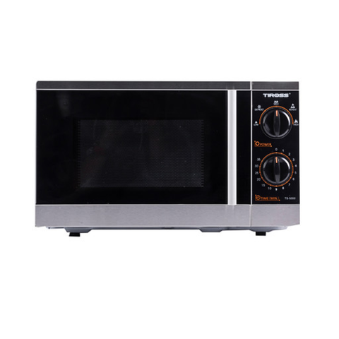 Lò vi sóng cơ Tiross TS5000 20 Lít – Công suất 1100W, hâm nóng rã đông tiện lợi
