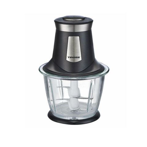 Máy Xay Thịt Tiross TS5248 300W Cối Thủy Tinh 1.2L, Lưỡi Dao Inox Sắc Bén Dung Tích 1,2 Lít