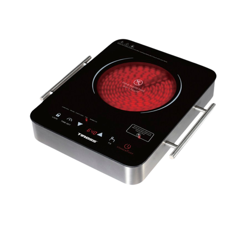 Bếp hồng ngoại Tiross TS801 nấu nhanh 2000W hẹn giờ khóa an toàn tiện lợi