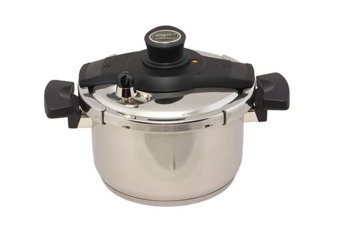 Nồi Áp Suất Inox Tiross TS9483 5.8L Inox 304 An Toàn Dùng Cho Bếp Từ, Hồng Ngoại, Bếp Ga