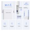 Cục kích sóng, mở rộng sóng Wifi 6 băng tần kép AX3000 MERCUSYS ME80X