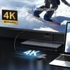 Hub chuyển đổi USB Type-C 7 cổng TP-Link UH7020C – HDMI xuất hình ảnh với độ phân giải 4K@60Hz
