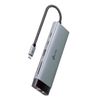 Hub chuyển đổi USB Type-C 9 cổng UH9120C – HDMI 4K@60Hz, LAN Gigabit, PD 100W