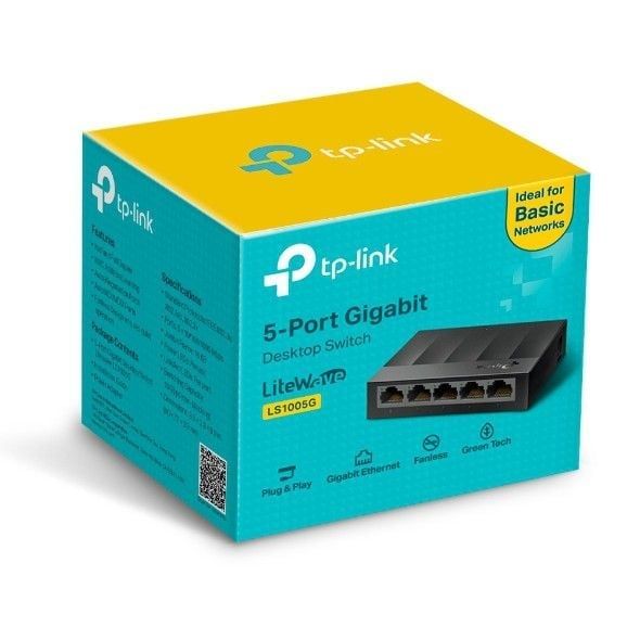Switch Gigabit 5 Cổng TP-Link LS1005G LiteWave, Giảm hiện tượng mất gói dữ liệu