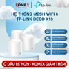 Hệ Thống Mesh WiFi 6 TP-Link Deco X10 (1-pack), X10 (2-pack), X10 (3-pack) AX1500 Phủ Sóng Rộng, Kết Nối Nhiều Thiết Bị