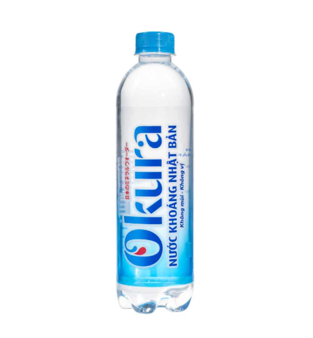  NƯỚC KHOÁNG NHẬT OKURA 500ml 
