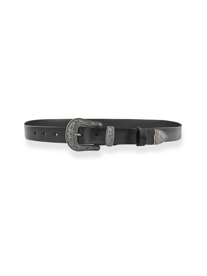  23'Leather Belt / Western Buckle 