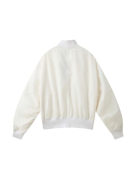  23' Bomber Jacket / White 