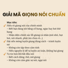 Giải Mã Giọng Nói Cá Nhân
