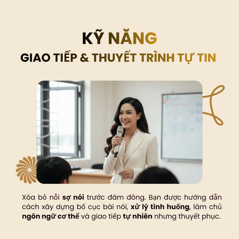 Khóa Kỹ Năng Giao Tiếp & Thuyết Trình Tự Tin