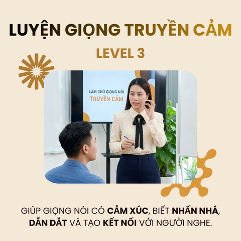 Khóa Luyện Giọng Truyền Cảm
