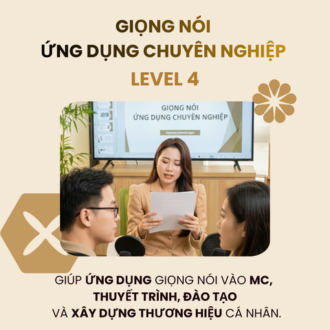 Giọng nói ứng dụng chuyên nghiệp