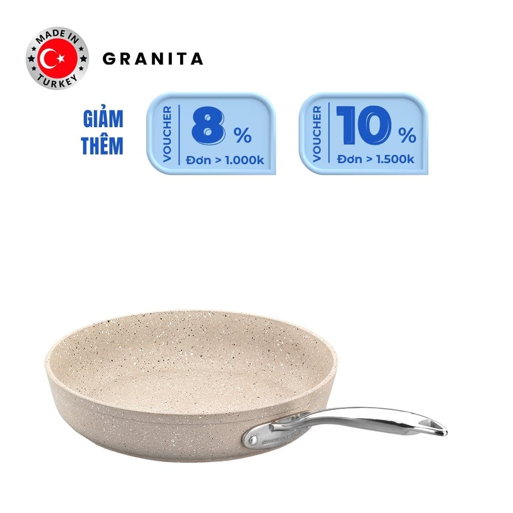  Chảo chống dính Korkmaz Granita 26 cm - 2.5 lít - KONCA1265 