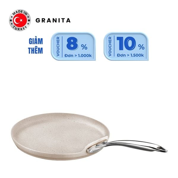  Chảo chống dính làm bánh Korkmaz Granita 26 cm - KONCA1270 
