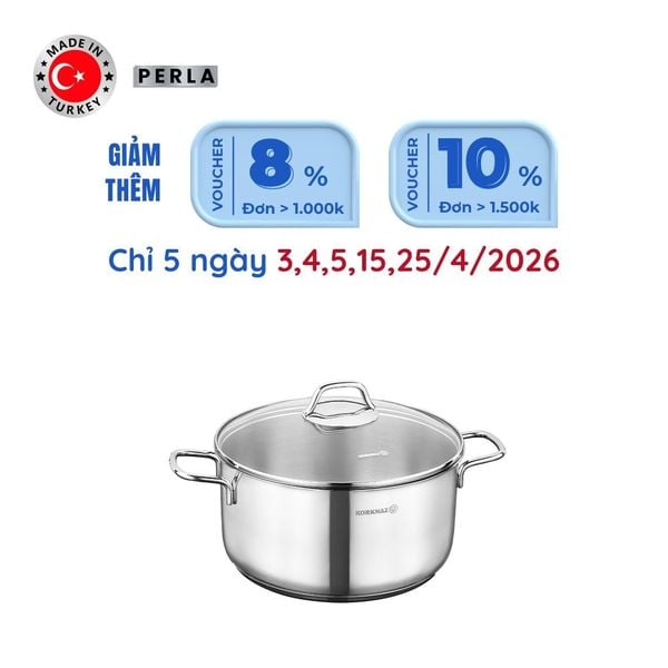  Nồi inox cao cấp Korkmaz Perla 1 lít - A1652 