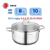  Nồi inox cao cấp Korkmaz Perla 6.8 lít - A1571 