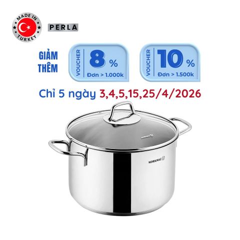 Nồi inox thân cao