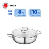  Nồi inox cao cấp thân thấp Korkmaz Perla 3 lít - A1658 