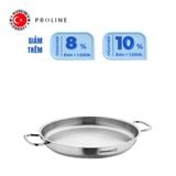  Chảo omelette inox cao cấp Korkmaz Proline 24 cm - A1185 