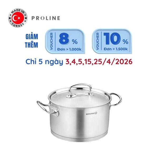  Nồi inox cao cấp Korkmaz Proline 2 lít - A1160 