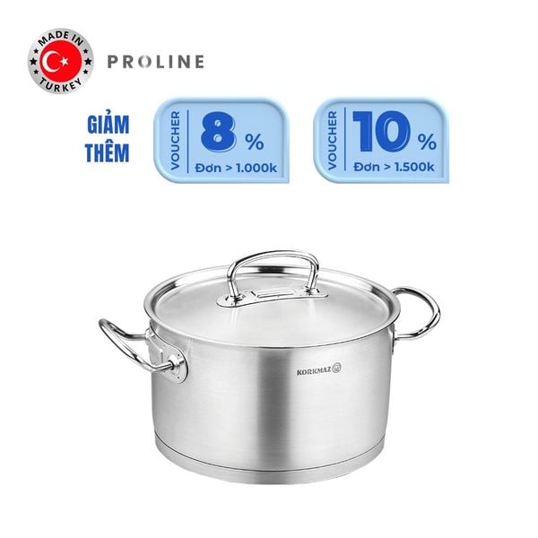  Nồi inox cao cấp Korkmaz Proline 3.8 lít - A1161 