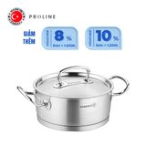  Nồi inox cao cấp Korkmaz Proline 4.5 lít thân thấp - A1170 
