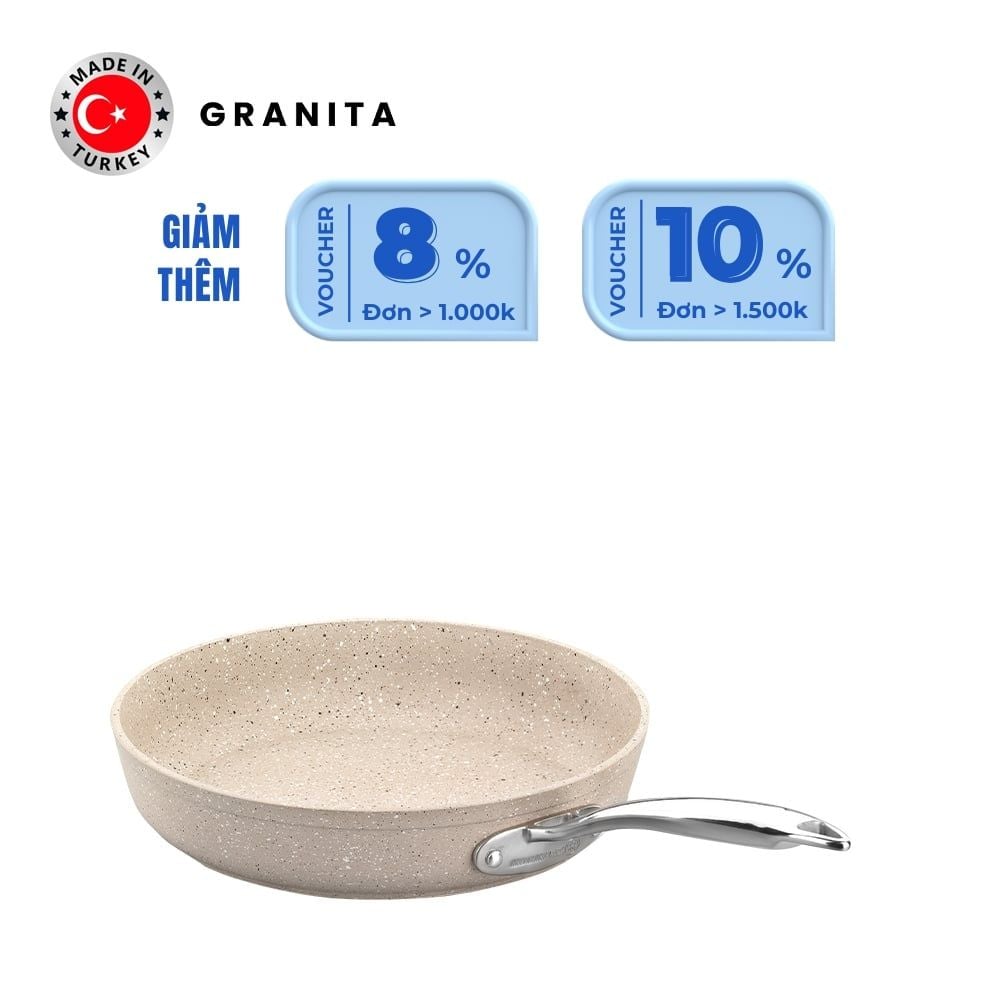  Chảo chống dính Korkmaz Granita 24 cm - 2 lít - KONCA1855 