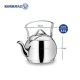  Ấm inox cao cấp Korkmaz Tombik 3.5 lít - A094 