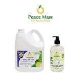  LSB1 Combo Sản Phẩm Peace Mass - Nước Lau Sàn TD Chanh Sả - Bạc Hà 3.6l + Nước Rửa Chén 500ml 