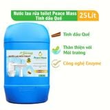  Nước Cọ Rửa Toilet Peace Mass Tinh Dầu Quế 25 lít 