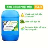  Nước Lau Sàn Peace Mass Tinh Dầu Chanh Sả - Bạc Hà 25 lít 