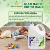  NGB4 Combo Sản Phẩm Peace Mass Nước Giặt Xả 2 in 1 3.6 l + Nước Lau Sàn TD Chanh Sả -Bạc Hà 3.6l 