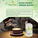  NGB1 Combo Sản Phẩm Gốc Thực Vật  Peace Mass - Nước Giặt Xả 2 in 1 3.6l lít + Nước Rửa Chén 500ml 